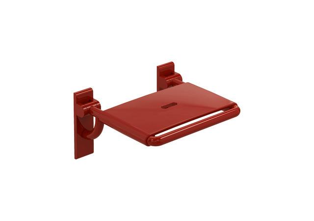 Artikelbild 1 des Artikels „HEWI Klappsitz 801 rubinrot, 450x428mm rubinrot“
