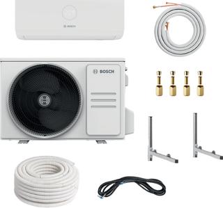 BOSCH Split-Klimapaket BOPA CL302 CL3000i26-Set, Wandkonsole, Doppelrohr