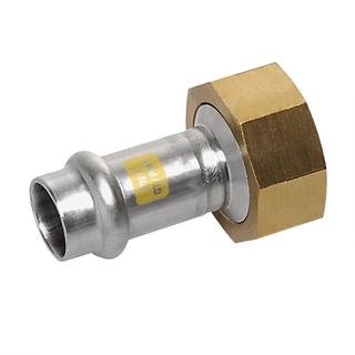 Sanha hal. Vbg NiroSan Press Gas 17360G 15mmx7/8", kon. dichtend, Innenpressende