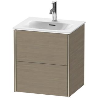 Duravit Waschtisch-Unterschrank XViu 51x42x55,7cm, 2 La, Champ. m, Ei ter