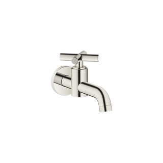 Dornbracht Wand-Auslaufventil TARA m Kr., KW, o. Abl.garn, Ausl. 140mm, pl
