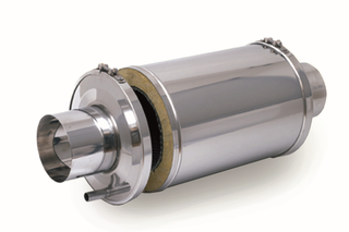 Kutzner & Weber Schalldämpfer AGM 20dB, d= 180mm, Außen-d= 450mm, BL 940mm