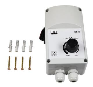 RK Drehzahlregler DR-3 für max. 8 Geräte