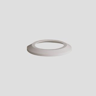 Sanit WC-Flachrosette H = 13mm, DN 90, weiß