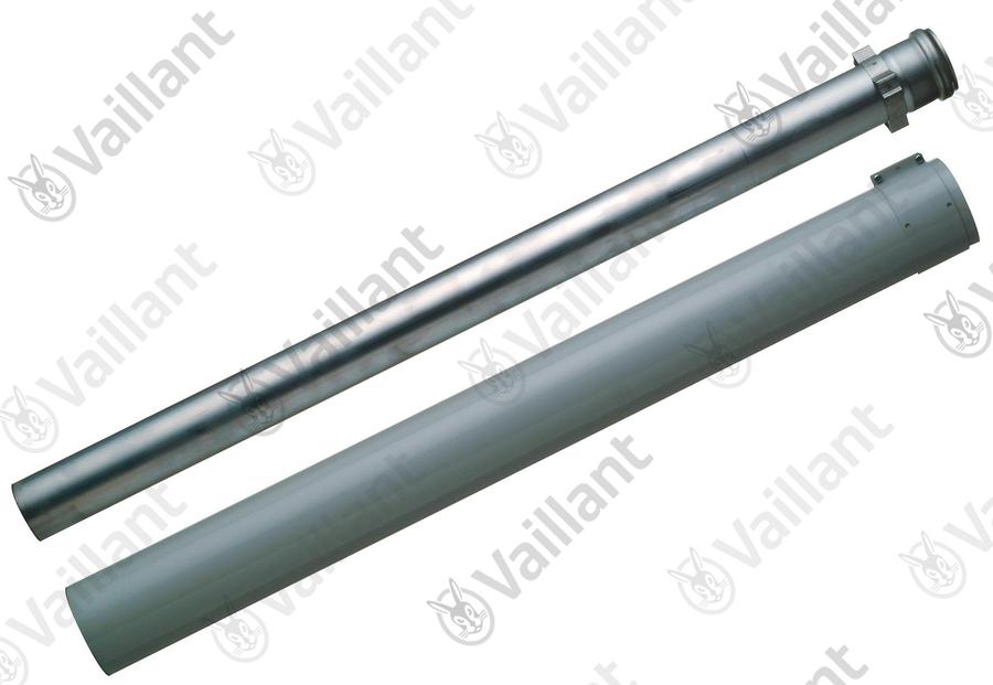 Artikelbild 1 des Artikels „VA Verlängerungsrohr, 1,0 m 63/96 AL Vaillant-Nr. 085030 “