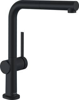 hansgrohe SPT-EHM 270 Talis M54 ND, m Ausziehauslauf, 1jet, mattschwarz