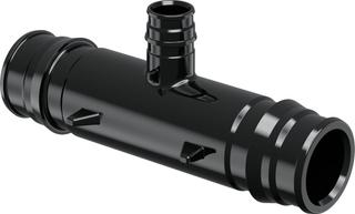 Uponor T-Stück Q&E 50x25x50mm, ohne Sicherungsring, PPSU