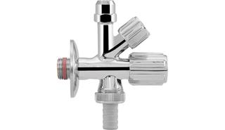 ASW Kombi-Eckventil 1/2"x10mmx3/4", MS vc, sd., RV, SV