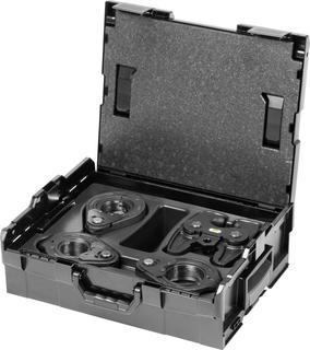Viega Pressringset Megapress PT2-2202.42 für d= 1 1/4" - 2", Koffer, schwarz