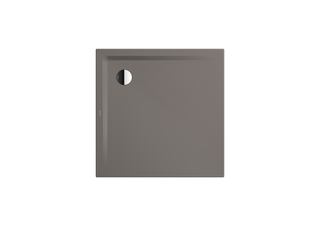 Kaldewei Duschwanne SUPERPLAN 1865-1 120x120x2,5cm, Perl-Effekt, warm grey70