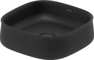 Duravit Aufsatzbecken Zencha 42x42cm, o L, Ü, HLB, gs, anthr. ma