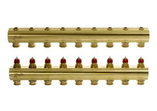 Danfoss FBH-Verteiler FHF-9 9 Kreise, ohne Durchflussanzeige