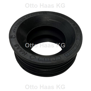 HAAS HT-Gummi-Nippel DN 50, 42x68x34mm, EPDM, schwarz
