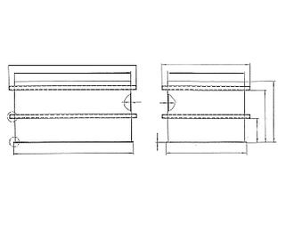 Dehoust Auffangwanne 2000 l Trio/alt, 2660x1350x758mm, f Beh.