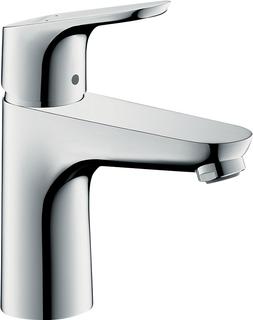 hansgrohe WT-EHM 100 Focus LowFlow m Zugst.Abl.Gar., 3,5 l/min, chrom