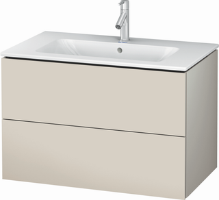 DU Waschtischunterbau wandh. L-Cube LC6241 Taupe 481x820x550mm