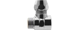 ASW T-Stück 1/2"x1/2"x12mm, MS verchr., m 1 Quetsche