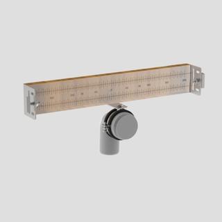 Sanit Befestigungs-Modul 444x70mm, für Küchenanschlüsse