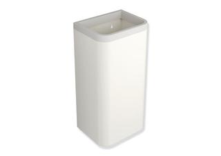 HEWI Papierabfallbehälter 477 341x655x261mm, m, Korp we, lichtgrau