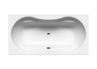 Kaldewei Badewanne Mega Duo-180 180x90cm, Griffloch, Vollantislip, weiß