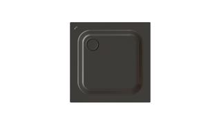 Duschwanne BetteSupra 1590 85x85x6,5cm, Antirutsch/Pro, anthracite