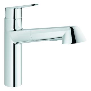 GROHE SPT-EHM Eurodisc Cosmopolitan 1/2", ausz Dual Br., mittelh. Ausl., chr