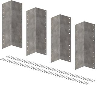 ATEC Aussteifungswinkel-Set PolyCase 300mm, mit 80 Spax-Schrauben