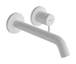 hansgrohe Einhebel-Waschtisch-Armatur Tecturis S UP, für Wandmontage, Ausladung 225 mm