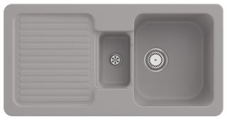 V&B Spüle Condor 60 m Abl., Hand., Restesch., fossil C-plus