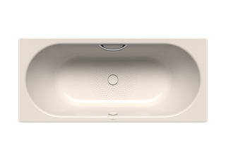Kaldewei Badewanne CENTRO DUO 133 180x80cm, Loch, P-E, rutschhem., perg.