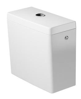 Duravit Spülkasten Starck 3 39x18cm, 6/3 l, w WG, f Anschl. re o. li