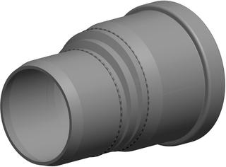 ATEC Reduktion/Erweiterung PolyTop DN 70/80, exzentrisch