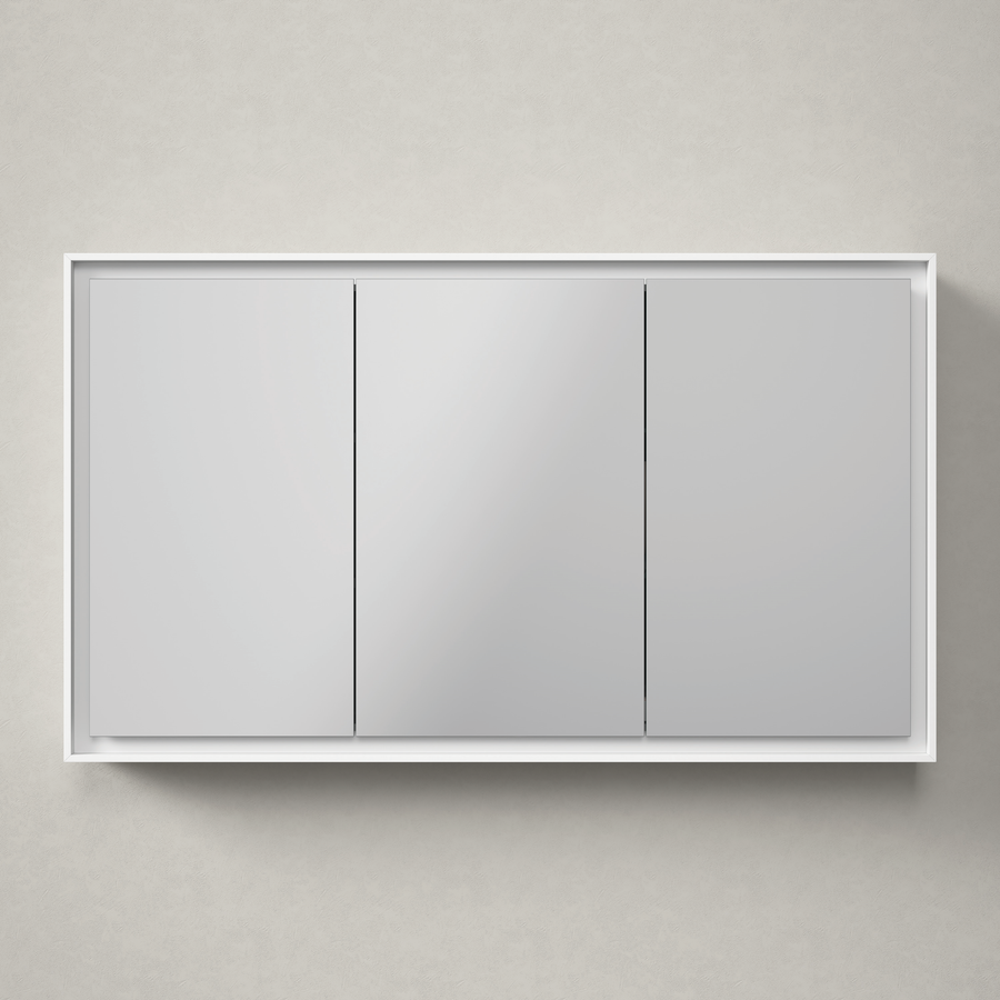 Artikelbild 5 des Artikels „Duravit Spiegelschrank L-Cube 120x70x15,5cm, we. ma, Türanschl. re/li 120 x 70 x 15,5 cm | weiß matt“