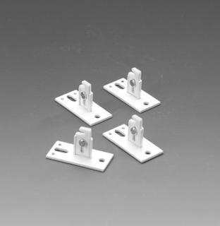 Zehnder Befestigungs-Set weiß RAL 9016