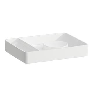 Laufen Aufbewahrungsschale VAL eckig, 36x28cm, weiß matt