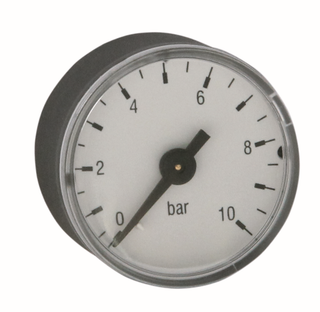 SYR Manometer senkrecht, 1/4", 0-10 bar, für DRUFI max