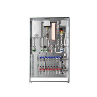 Strawa Whg-Station Friwara WSHY1-FB63-Cu 7 HK, Hyb., 11-13,5 kW, Unterputzschrank