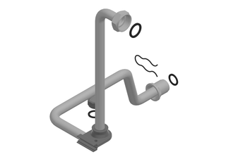 BOSCH Ersatzteil TTNR: 87107257460 Vorlaufrohr