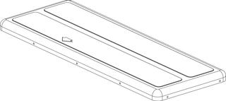 BOSCH Ersatzteil TTNR: 8738207320 Abdeckung 2kW