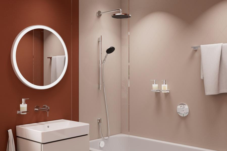 Artikelbild 9 des Artikels „hansgrohe Kopfbrause ACT S 1jet, DN15, EcoSmart, 8 l/min, chrom 7,2 l/min | chrom“