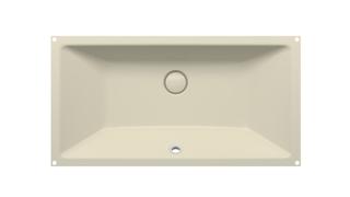 Unterbau-Waschtisch BetteComodo A231 74x38,6cm, mUEL, cream