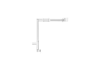 ESS Siphon Slimwaste Multi Ausgang 50mm, Abgang senkrecht
