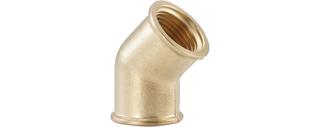 STEDO Winkel 3/4", 45Gr, beids IG, Messing CW617N roh