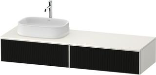 Duravit Waschtisch-Unterschrank Zencha 160x55cm, B L, G s Lini/w m, k Einr-Sy
