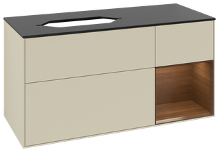 V&B WT-Unterschrank Wandbel. Finion 120x60 cm, Reg re wal ven, si Gr m Lac
