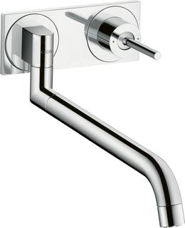 hansgrohe SPT-Wand-EHM Axor Uno UP, Edelstahl-Optik