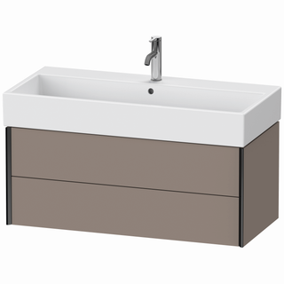 DU Waschtischunterbau wandh. XViu XV4337 Basalt 454x984x397mm