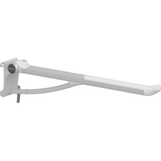 PLUS Stützklappgriff m. Dä. 850mm seitl. verstellb., Weiß