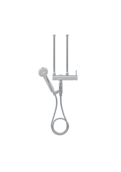 Artikelbild 1 des Artikels „STIEBEL Einhebelmischer MED-D verchr., m Brauseschlauch und Handbrause verchromt“