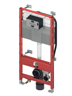 TECE WC-Modul TECEprofil 1120mm, mit Spülkasten, Betätigung vorne